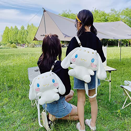 Cute Kawaii Plush Dog Backpack for Girls
