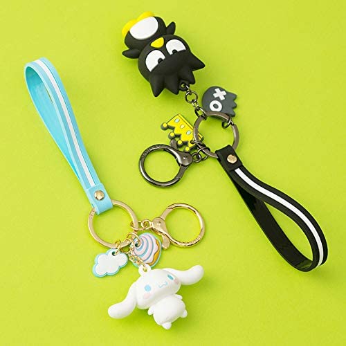 Kawaii Anime Keychain Plush: Hello Kitty & Friends