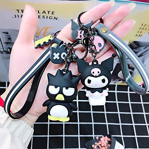 Kawaii Anime Keychain Plush: Hello Kitty & Friends