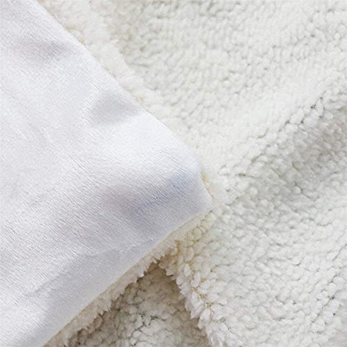 Strawberry Kawaii Plush Throw Blanket 50"x60