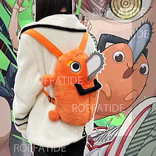 Pochita Chainsaw Man Kawaii Plush Backpack Doll