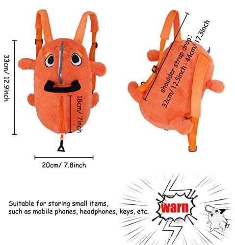 Pochita Chainsaw Man Kawaii Plush Backpack Doll