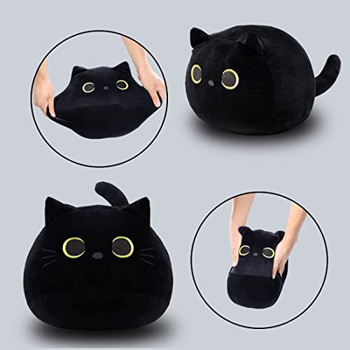 Pochita Black Cat Kawaii Plush Pillow Toy