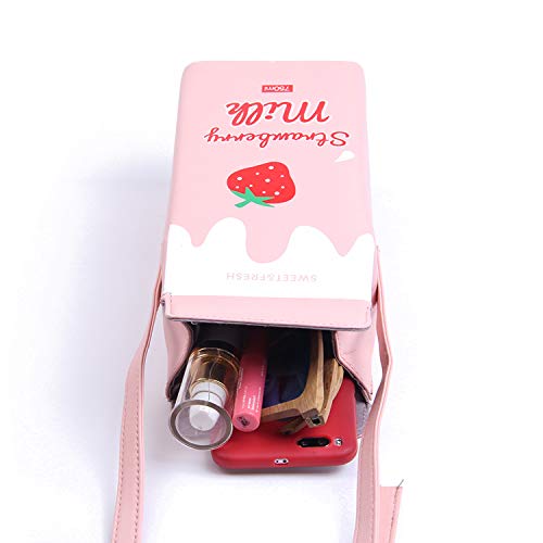 Kawaii Fruit Box Banana Strawberry Purse Bag