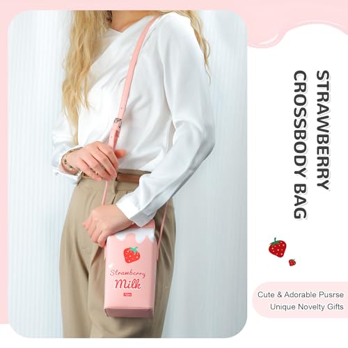 Kawaii Fruit Box Banana Strawberry Purse Bag