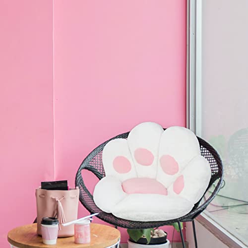 Kawaii Cat Paw Plush Cushion for Home Decor