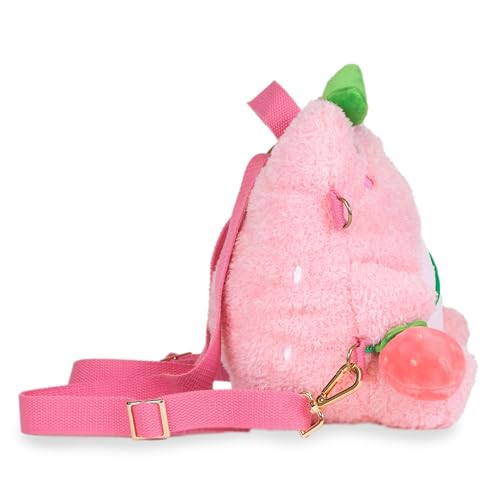 Kawaii Strawberry Wawa Backpack Plush Toy 9