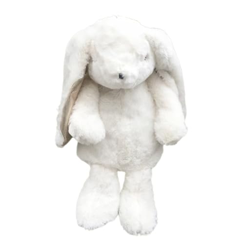 Kawaii White Bunny Plush Backpack for Kids
