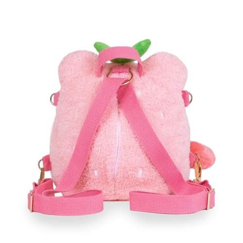 Kawaii Strawberry Wawa Backpack Plush Toy 9