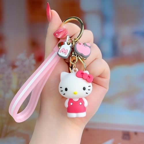 Cute Kawaii Anime Keychain Set - 5/7 Pieces