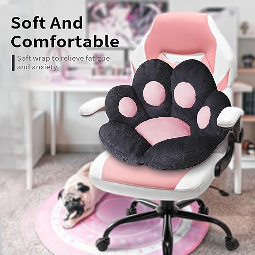 Kawaii Cat Paw Cushion - Cute Plush Seat Pad