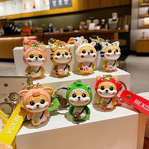 Kawaii Shiba Inu Keychain - Cute Anime Charm