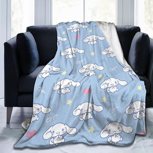 Kawaii Plush Cartoon Blanket for Cozy Room Decor