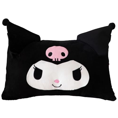 Kawaii Girl Plush Pillow Cover - Cotton Cuteness