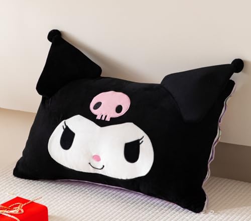 Kawaii Girl Plush Pillow Cover - Cotton Cuteness