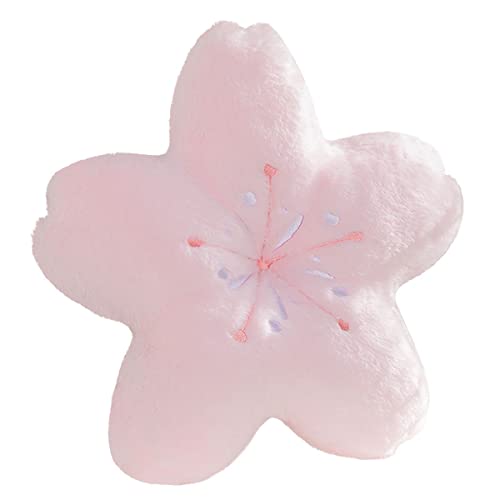 Cute Cherry Blossom Plush Pillow Cushion - Pink