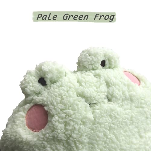 Adorable Frog Plush Pillow - Kawaii Stuffed Toy
