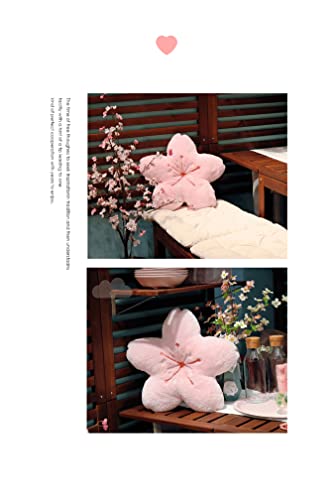 Cherry Blossom Kawaii Plush Pillow for Aesthetic Decor