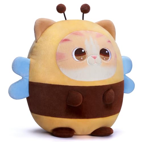 Mewaii Kawaii Cat Bee Plush Toy Pillow