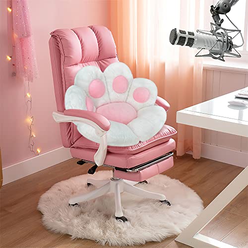 Kawaii Cat Paw Plush Cushion for Cozy Seating