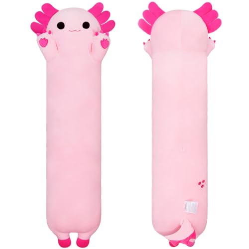 Chubbyjoy 43” Cute Axolotl Plush Body Pillow