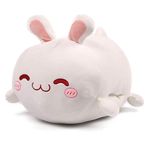 Snuggly Kawaii Bunny Plush Pillow for Kids