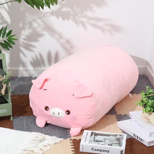 Giant Kawaii Pig Plush Pillow - Cute & Soft