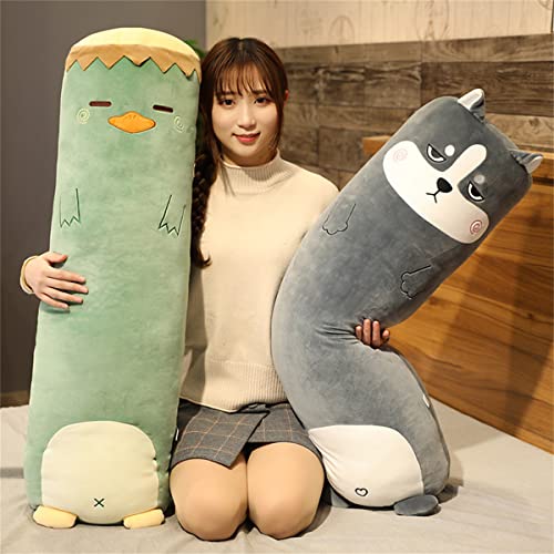 Kawaii Long Body Bear Plush Pillow 33.4