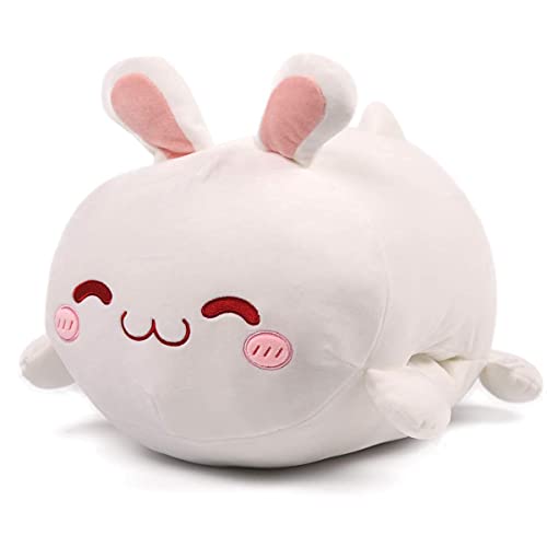 Snuggly Kawaii Bunny Plush Pillow for Kids