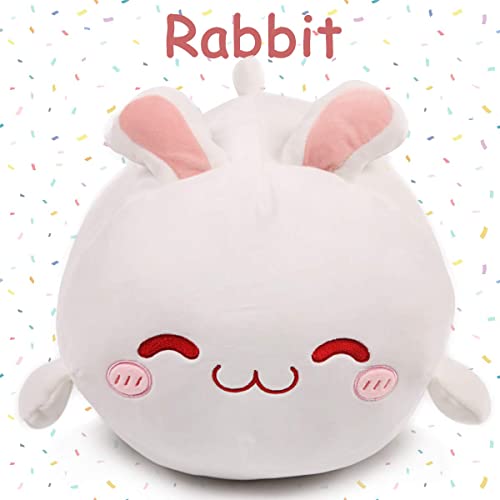 Snuggly Kawaii Bunny Plush Pillow for Kids