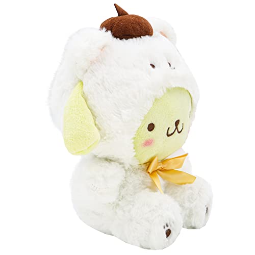 Kawaii Cartoon White Bear Plush Doll Toy