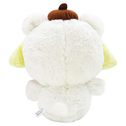 Kawaii Cartoon White Bear Plush Doll Toy