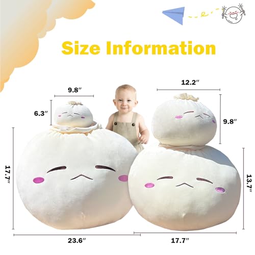 Yoholto Frowning Dumpling Plush Pillow Toy