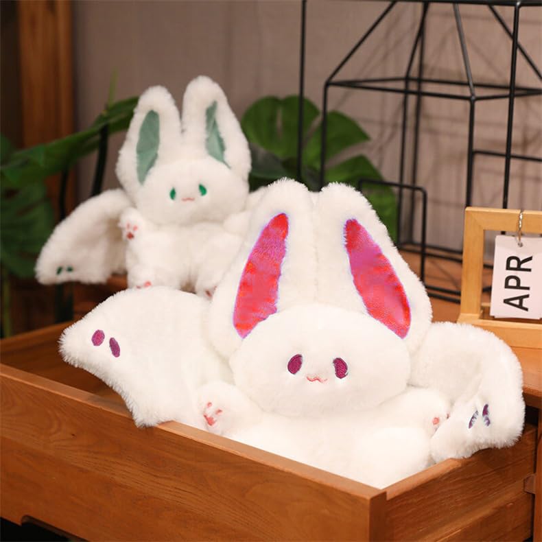 Flying Bunny Plush Toy with Bat Wings