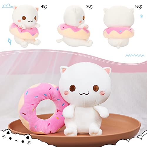 Super Soft Kawaii Donut Cat Plush Toy 10