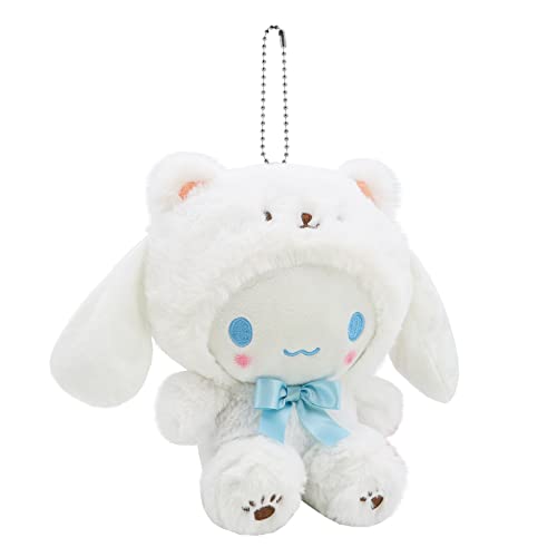 Kawaii White Bear Plush Doll - Cute Soft Toy