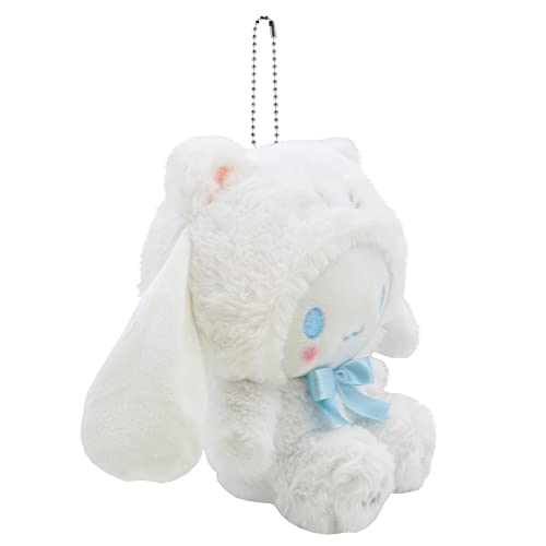 Kawaii White Bear Plush Doll - Cute Soft Toy