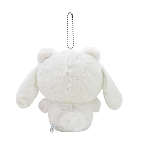 Kawaii White Bear Plush Doll - Cute Soft Toy