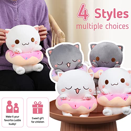 Super Soft Kawaii Donut Cat Plush Toy 10