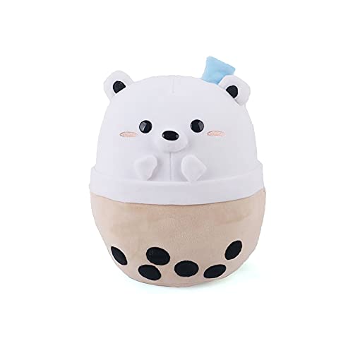 Kawaii Avocatt Polar Bear Boba Plush Toy