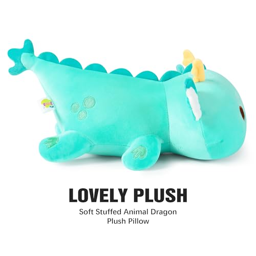 Chubby Blue Dragon Kawaii Plush Toy - 10