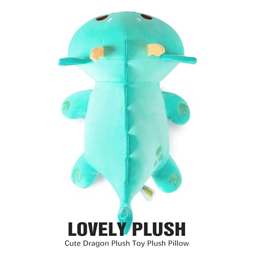 Chubby Blue Dragon Kawaii Plush Toy - 10