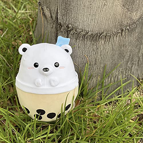 Kawaii Avocatt Polar Bear Boba Plush Toy