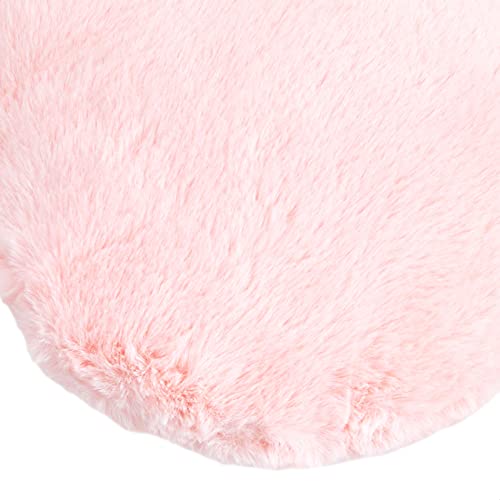 Peony Pink Heart Kawaii Plush Pillow 10.5