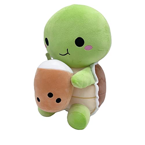 Cute Nibbimals Boba Turtle Plushie - 12 Inches