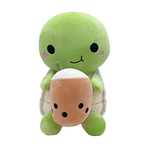Cute Nibbimals Boba Turtle Plushie - 12 Inches