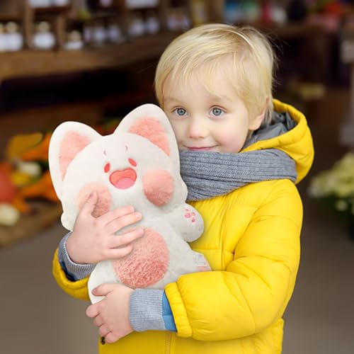 Adorable Peachcat Kawaii Cat Plush Pillow 11.8