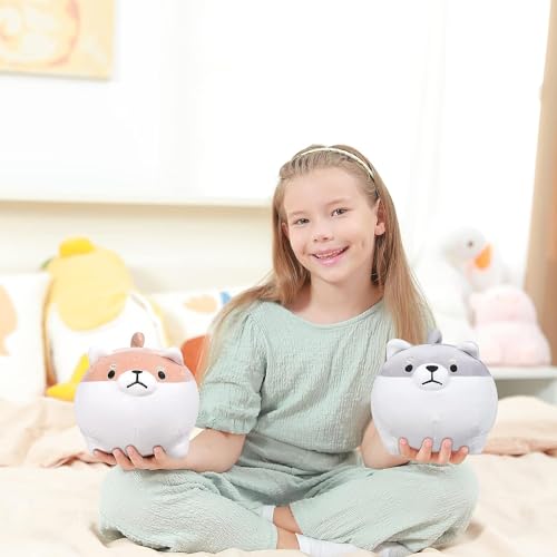 Cute Corgi & Shiba Inu Kawaii Plushies