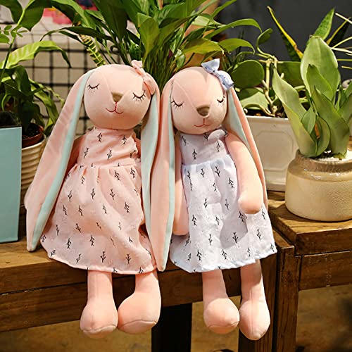Kawaii Plush Bunny Set - Super Soft Rabbit Dolls
