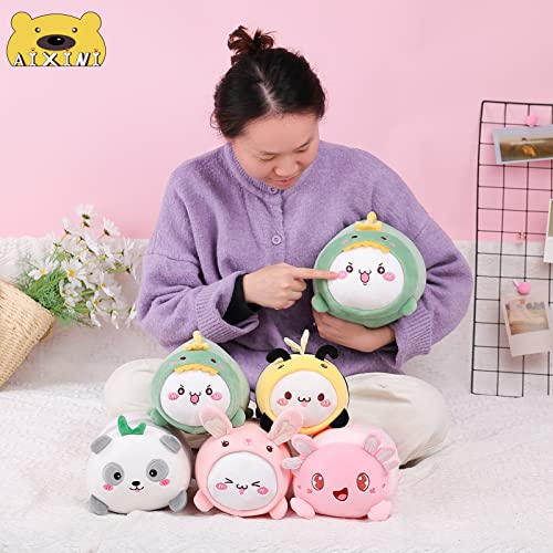 Kawaii Cat Rabbit Plush Pillow 8” Toy